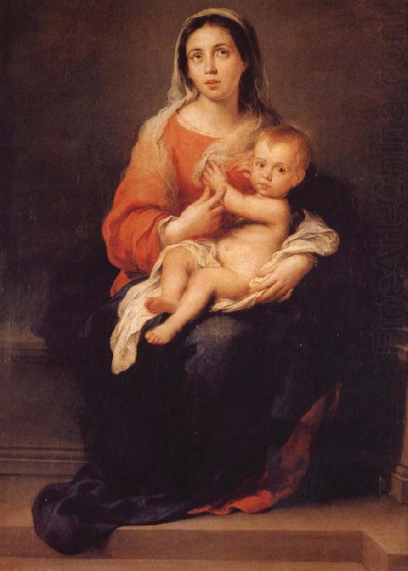 Bartolome Esteban Murillo The Virgin and Child oil painting picture